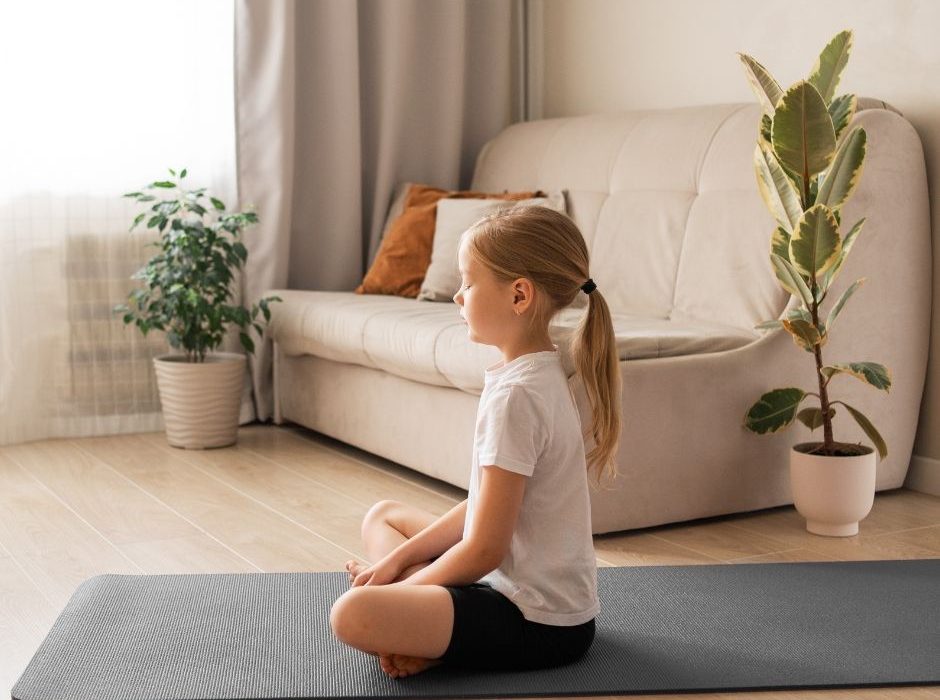 meditacia, dieťa,